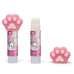 Cola Bastão 9g Gatinha Marie Tampa Colorida Divertida de Patinha - Tris | Material Escolar | Papelaria Fofa | Kawaii