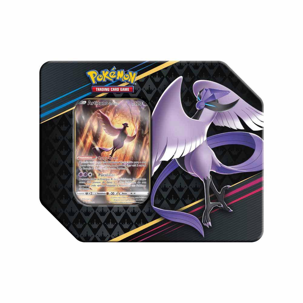 Pokemon Box de Coleção Especial Realeza Absoluta Lugia V e Unowm V