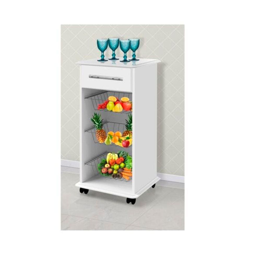 Fruteira Grécia Branco – Passe Bem Móveis