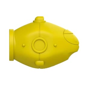 Brinquedo Fun Toys Fundo Do Mar Amarelo Amicus – Tam. M