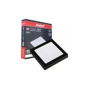 Painel Led Avant Quadrado Sobrepor 24w 6500k Bivolt 5 Uni.