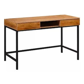 Mesa Escritorio Premium Madeira Aço 120x60x78cm - Monaco