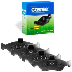Kit Pastilha Freio Argo C3 Palio 11 A 19 Dianteira Cobreq