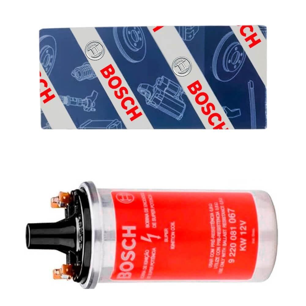 Bobina Ignição Volkswagen Fusca 1300 1600 81 A 86 Bosch