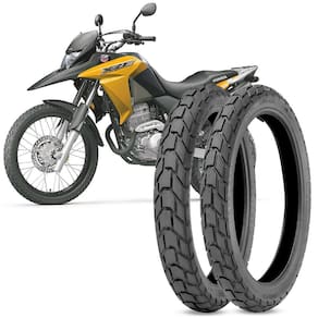 2 Pneu Moto Xre 300 Technic 120/80-18 62s 90/90-21 54s T&c