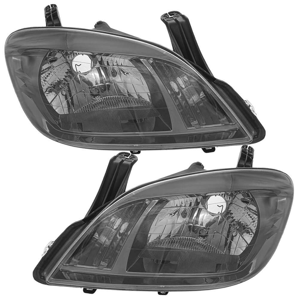 Par Farol Chevrolet Celta Prisma 2007 a 2012 Dark Chrome Arteb