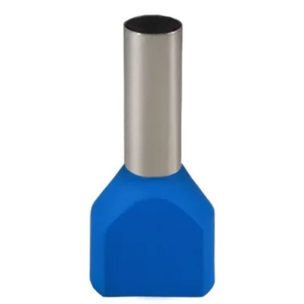 Terminal Pré-Isolado Pino Tubular Duplo