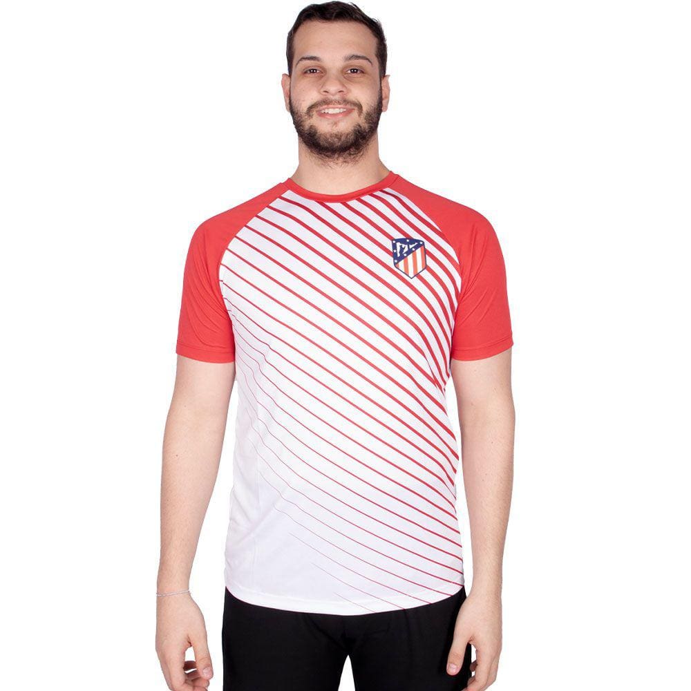 Camisa Atlético Madrid Stripes Branco