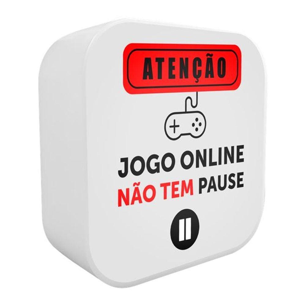 Luminária Box Jogo Online Não Tem Pause