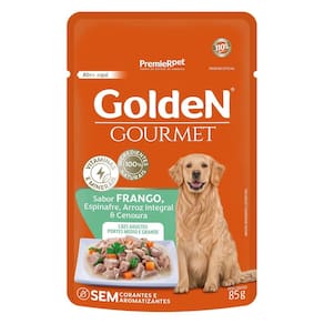 Golden Gourmet Caes Adultos Porte Medio/Grande Frango 85G