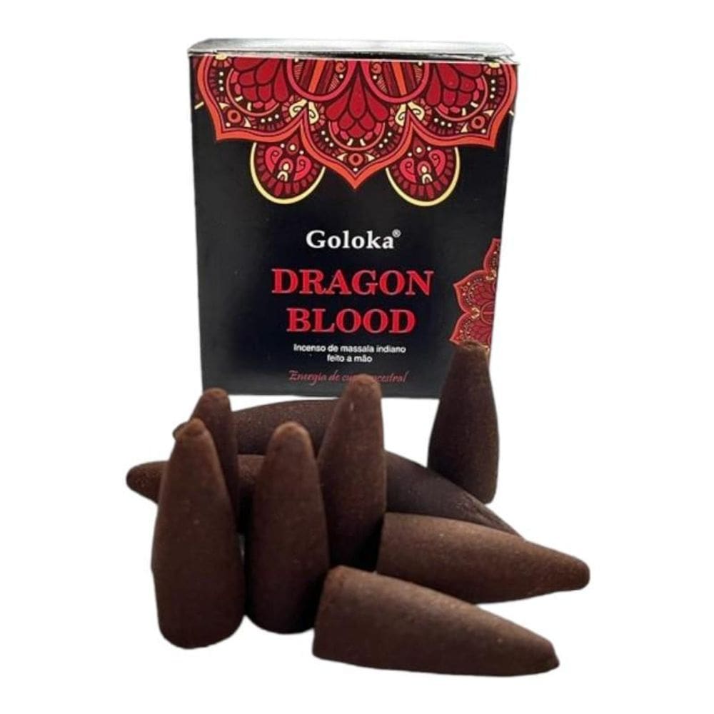 Incenso Cascata Goloka Dragon Blood Back Flow