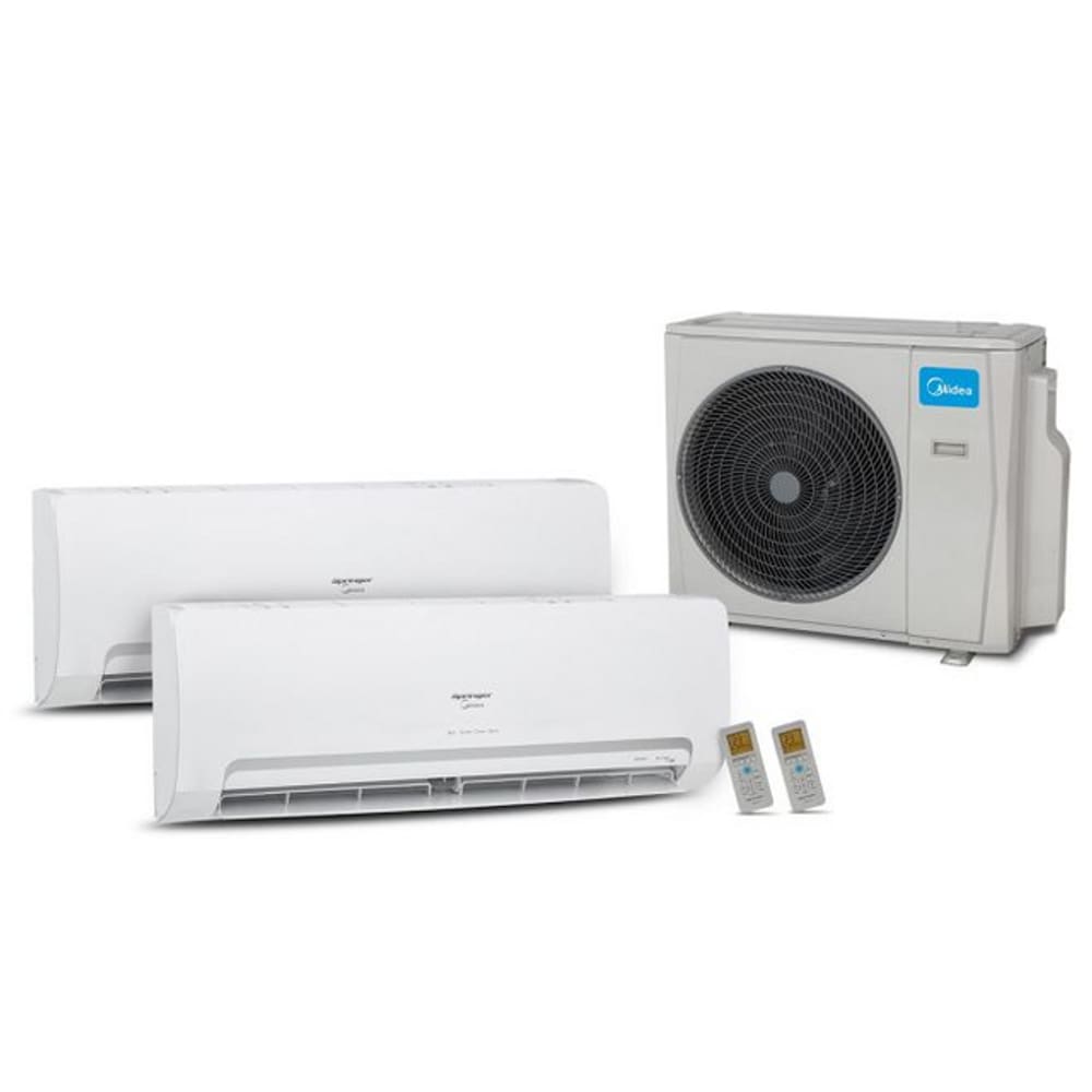Ar Condicionado Multisplit HW Inverter 27.000 Btu (1x Evap 12.000 + 1x Evap 18.000) Quente Frio 220v