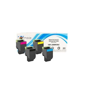 Kit 2x Toner Comp Lexmark 78C4XK0 Cx622 625 522 421 Black 2K