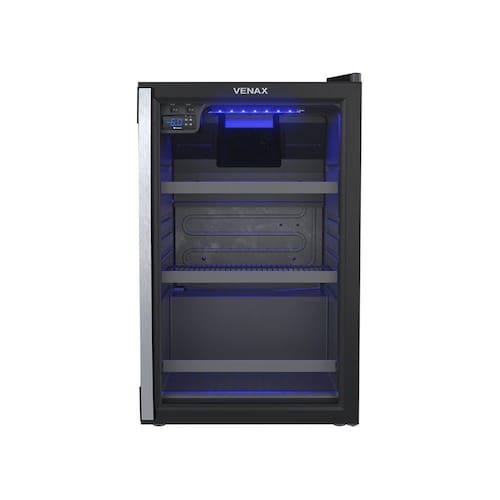 imagem-Cervejeira Venax Blue Light 100 Preto Fosco 127v
