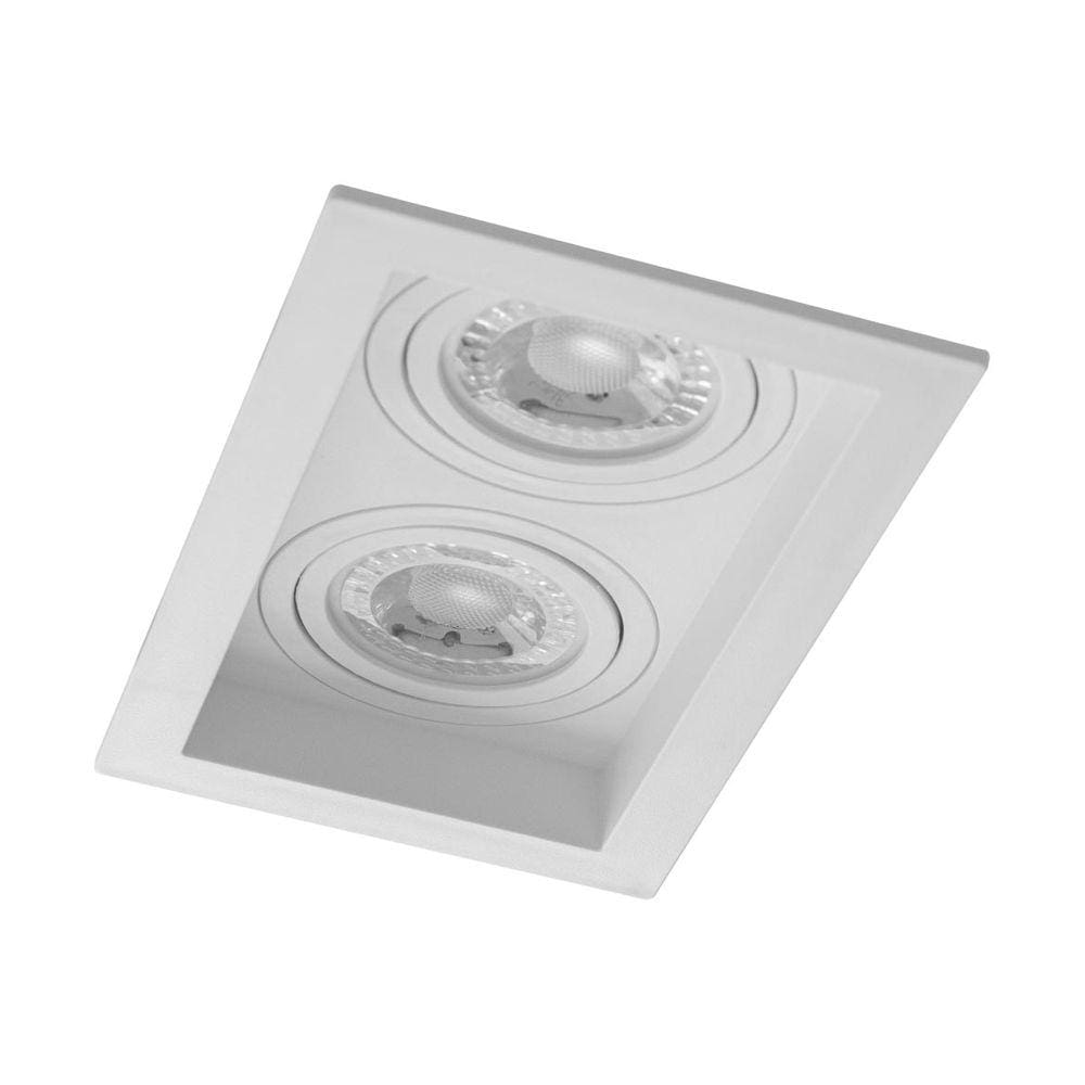 Spot Embutir Duplo Recuado P/ LED MR16 Save Energy SE-330.2893 ST2831