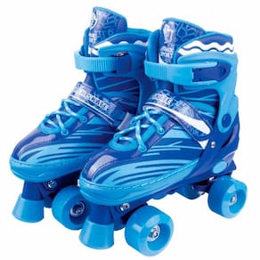 Patins Quatro Rodas Quad Bota 30/33 Azul Fenix
