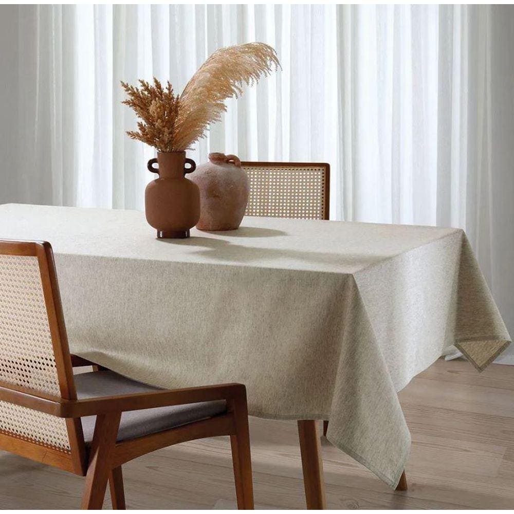 Toalha De Mesa Retangular Clean Linhares 8 Lugares Dohler