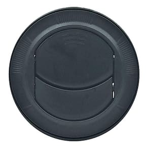 1 Difusor Ar Condicionado Caminhão Trator Van 77mm - Preto