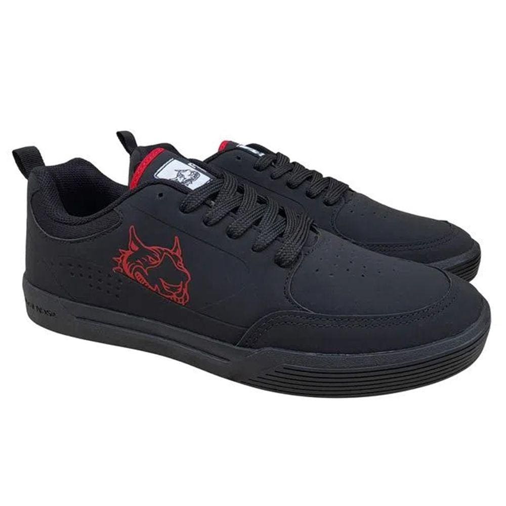 Tênis Skatista Red Nose Prodigy Masculino - Preto e Vermelho