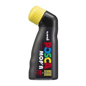 Caneta Posca Marcador Uni-Ball Mop`R Amarelo 2 PCM-22