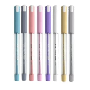 Estojo Caneta Gel CiS BPX C/8 Cores Escrita Macia