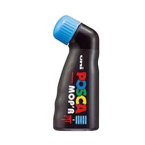 Caneta Posca Marcador Uni-Ball Mop`R Azul Claro 8 PCM-22