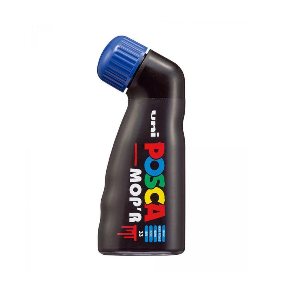 Caneta Posca Marcador Uni-Ball Mop`R Azul 33 PCM-22
