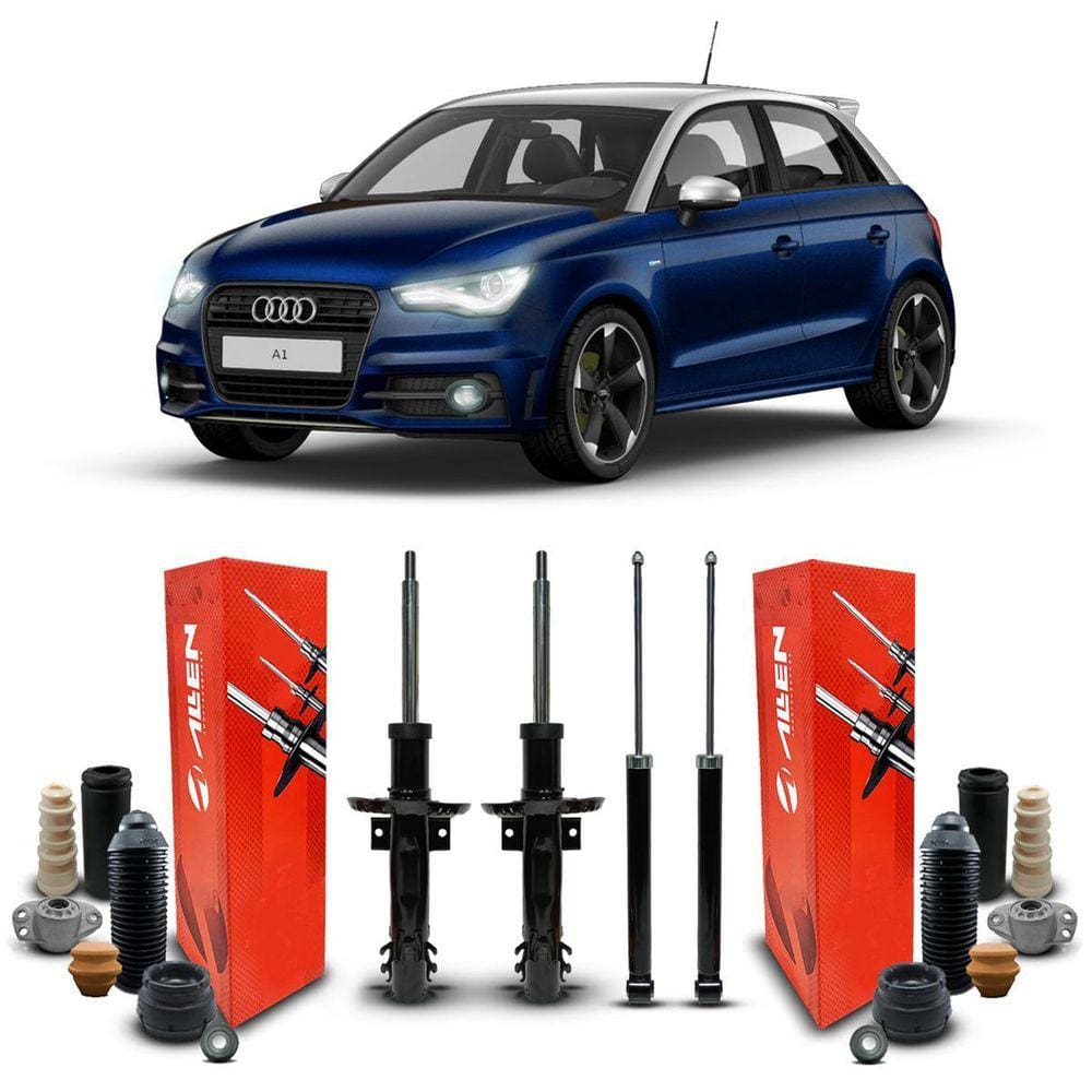 4 Amortecedor Kit Dianteiro Traseiro Audi A1 2013