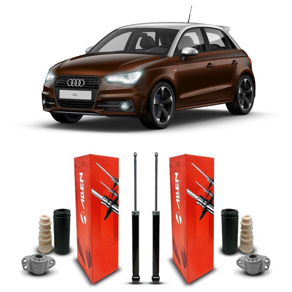 2 Amortecedores E Kit Suspensão Traseira Audi A1 2011 A 2018