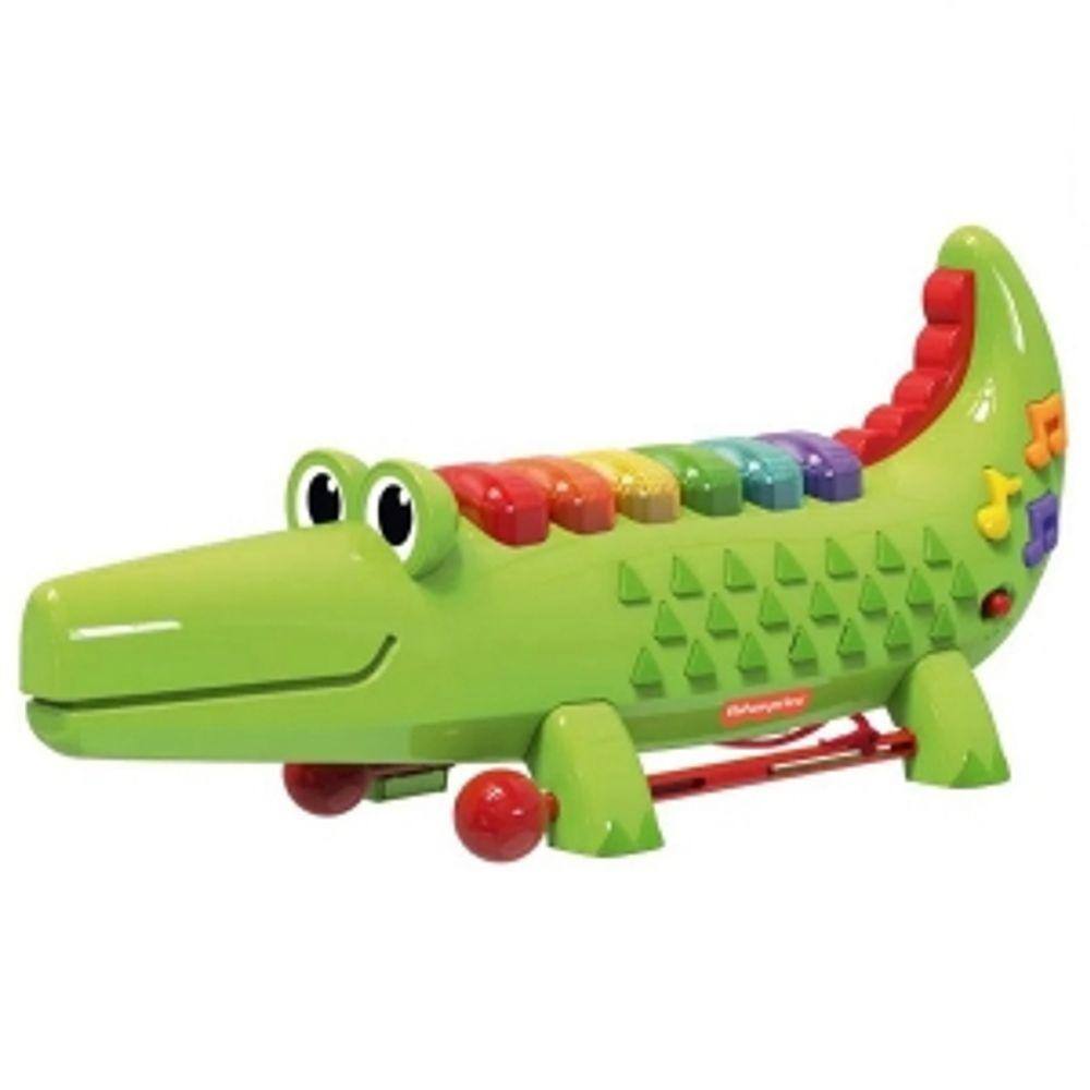 F0086-0 Fisher Price Xilofone Jacare