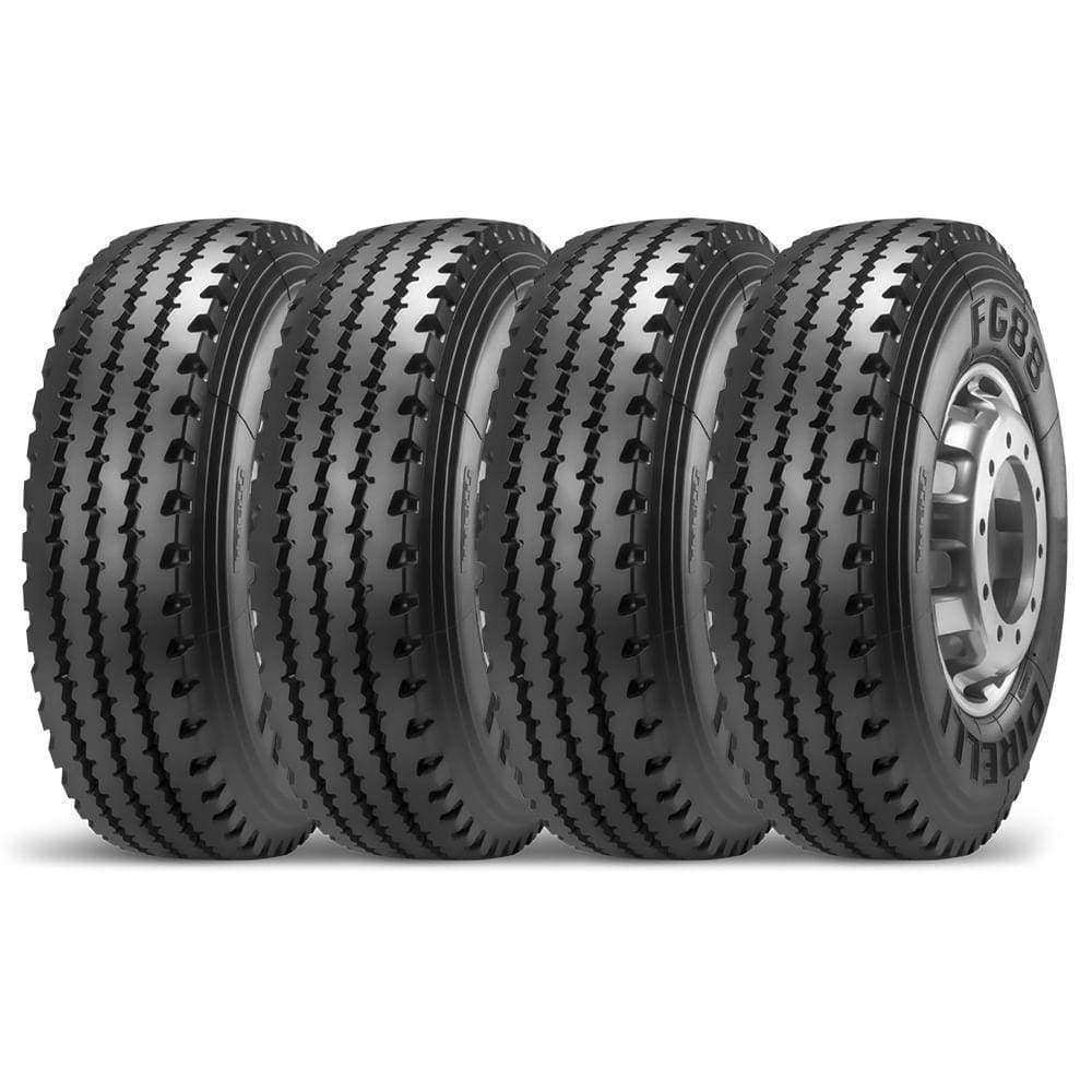 Kit 4 Pneu Pirelli Aro 22,5 295/80r22.5 152/148l Tl Fg88