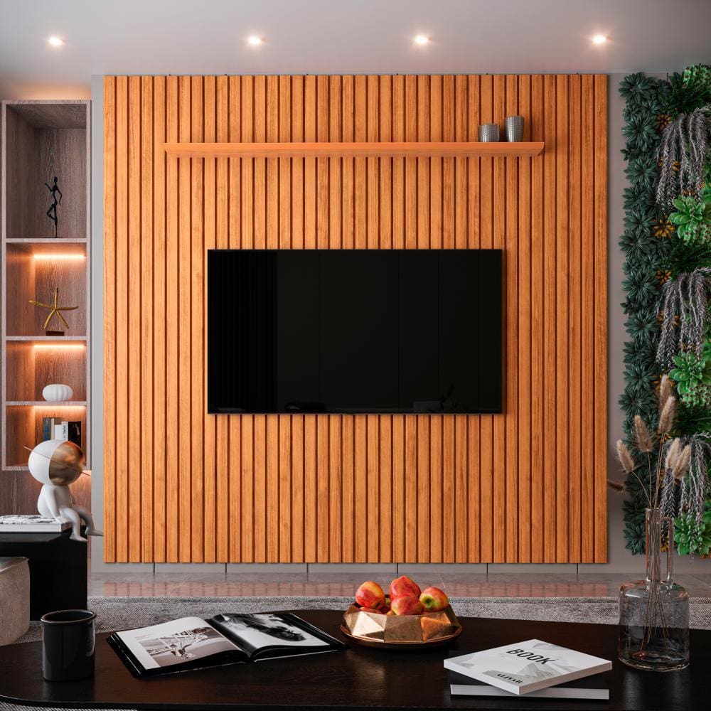 Painel Ripado para TV Até 75 Polegadas Intense 225cm