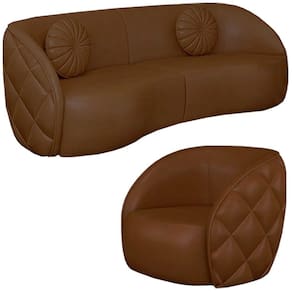 Jogo Sofa 288 cm 4 Lug E Poltrona 1 Lug Passion TCS 132 Corano Moll