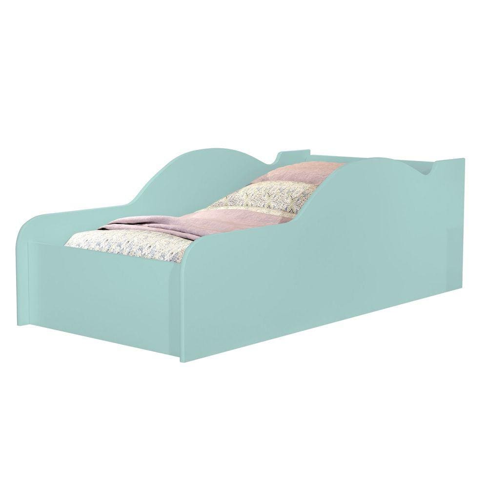 Cama Verde Menta Montessori Juvenil