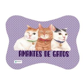 Jogo 8 Apoio De Chopp Linha Cat Presente Para Amantes De Gatos Redondo