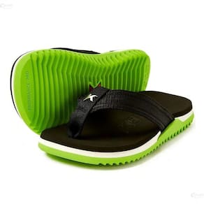Chinelo Infantil Kenner NK6 Pro Kids - Preto e Verde