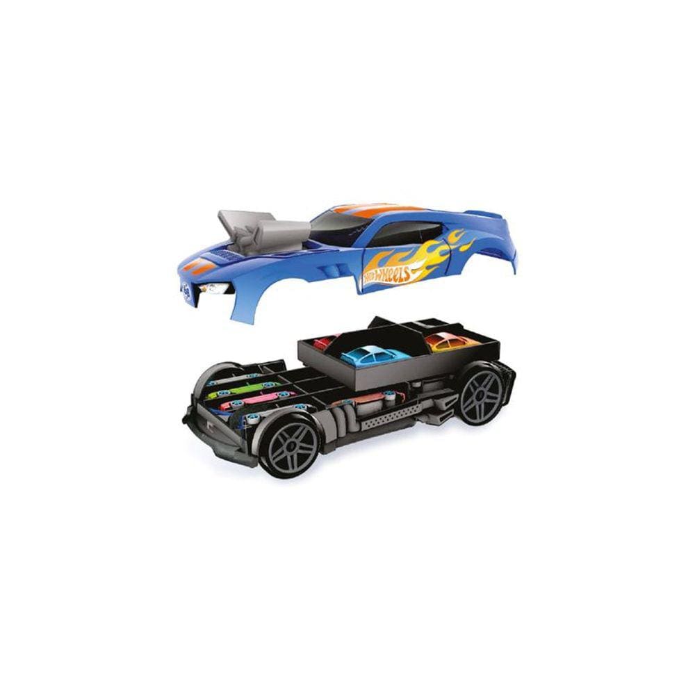 F0102-7 Hot Wheels Porta Carrinho Radical 2 Em 1