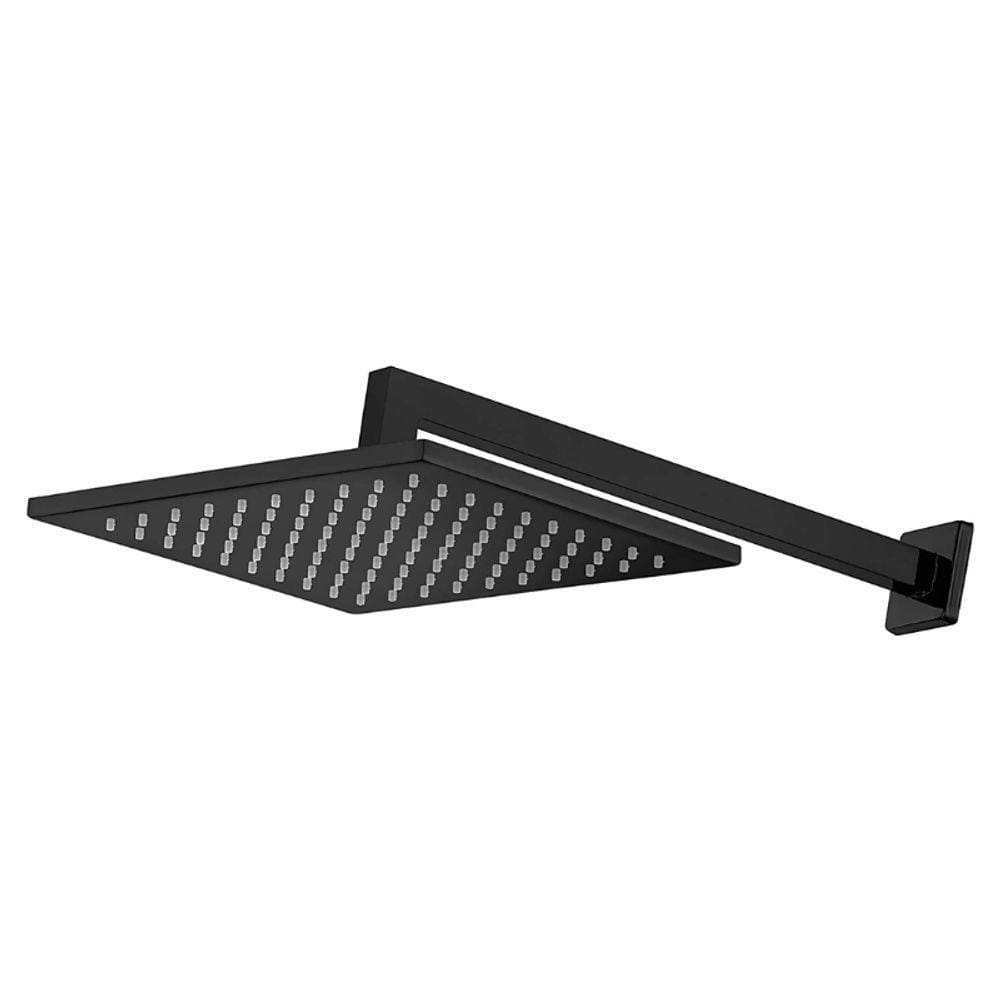 Ducha Lorenquadra Quadrada 20cm Lorenzetti Preto