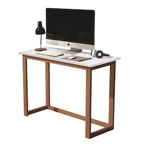 escrivaninha para quarto pes de madeira branco
