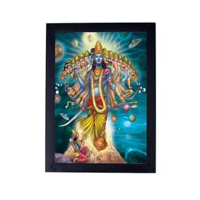 Lindo quadro mitologia indiana hindu 24X33 P8467