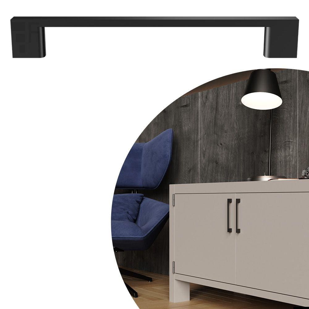 Puxador Liveri IL 950 - Grafite - 392MM