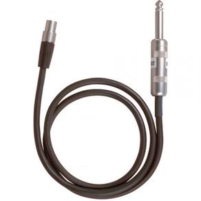 Shure WA302 Cabo de instrumento de 1/4 "para TA4F para transmissores Shure Bodypack (2,5 `)