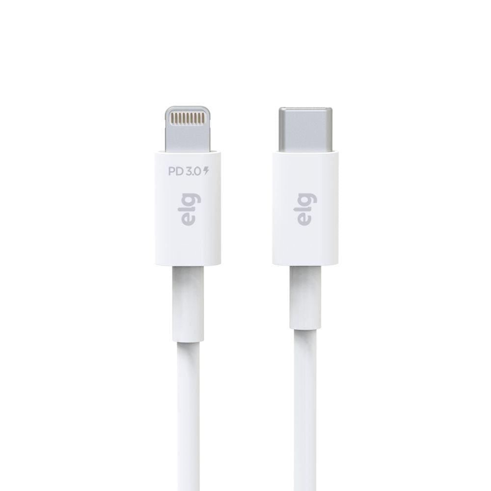 Cabo Usb Tipo-C Lightning 3A 20W 8 Pinos L810PD ELG Branco