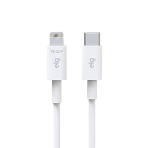 Cabo Usb Tipo-C Lightning 3A 20W 8 Pinos L810PD ELG Branco