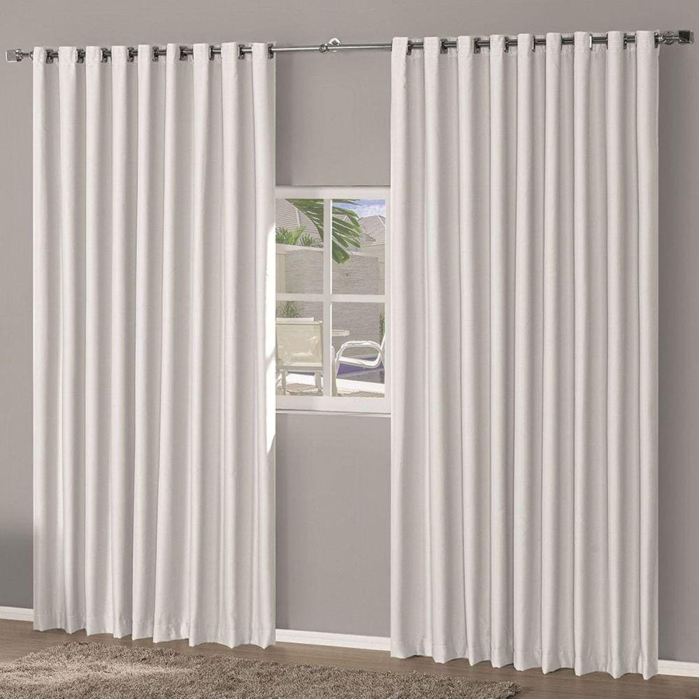 Cortina Blackout Tecido 4,00m X 2,70m Sala Quarto Supreme