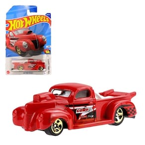 Carrinho Hotwheel 40 Ford Pickup Vermelha Drag Strip