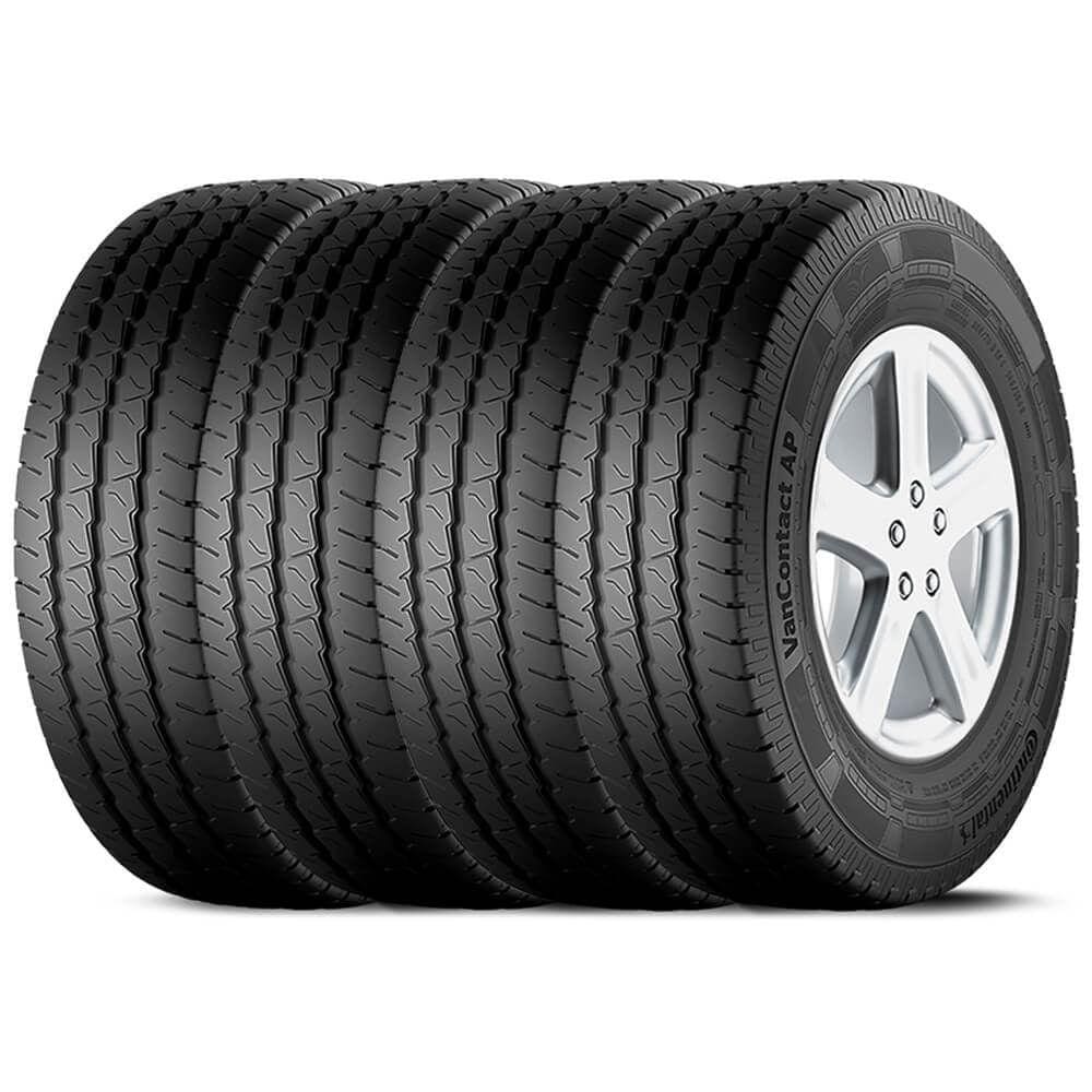 Kit 4 Pneu Continental 205/75r16 110/108r VanContact AP