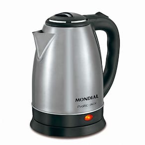 Chaleira Eletrica Mondial 2litros - 79520-02 Preto Com Inox 220v