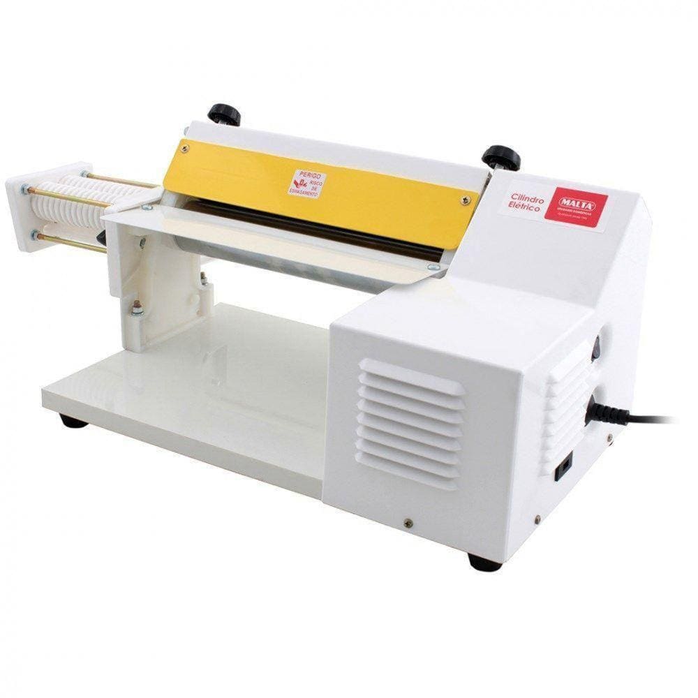 Cilindro Elétrico Com Cortador De Talharim Branco 110V