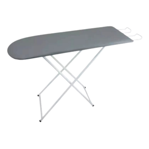 Tábua Mesa De Passar Roupa Aço Com Porta Ferro Retrátil Plus